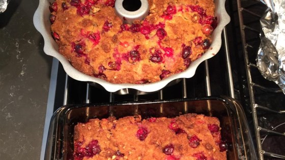 Really Cranberry Orange Yummy Gummy Pudding Cake