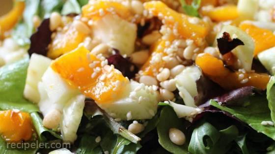 Red Pepper And Fennel Bulb Salad