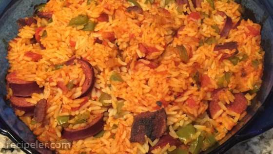 Red Rice and Sausage