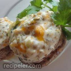 Renaissance Stuffed Mushrooms