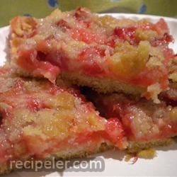 Rhubarb Bars