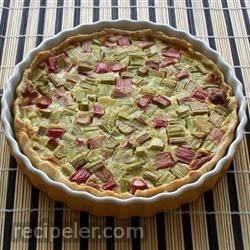 Rhubarb Custard Pie V