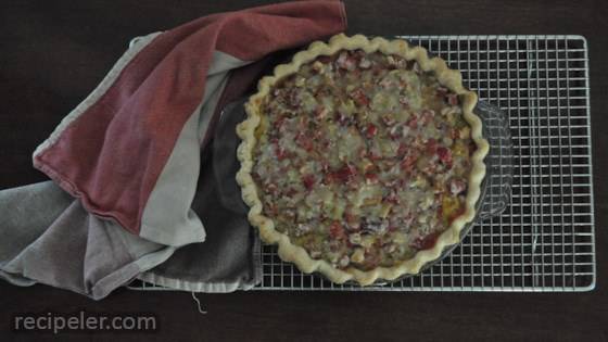 Rhubarb Pie V