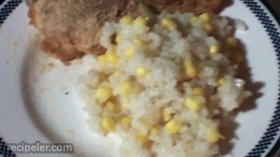 Rice and Corn Side Dish