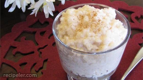 Rice Cooker Rice Pudding