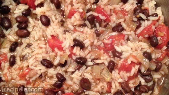Rice with Black Beans