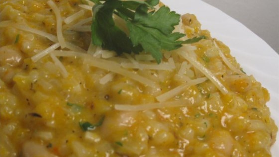 Risotto With Butternut Squash And White Beans