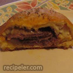 Roast Beef And Cheese Roll Ups