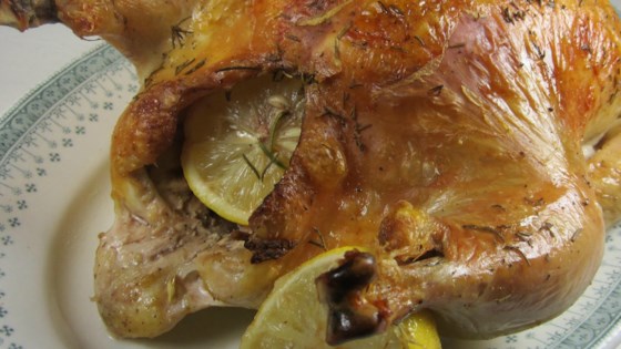 Roast Chicken With Lemon, Garlic, And Rosemary