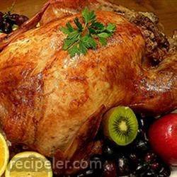 Roast Turkey With Tasty Chestnut Stuffing
