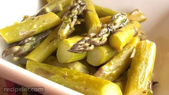 Roasted Asparagus and Garlic
