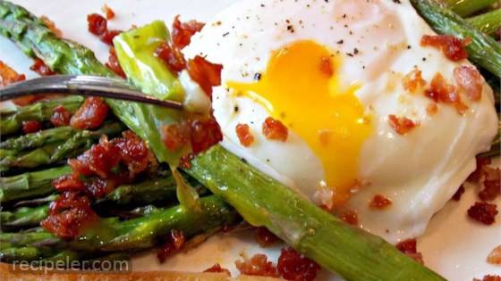 Roasted Asparagus Prosciutto and Egg