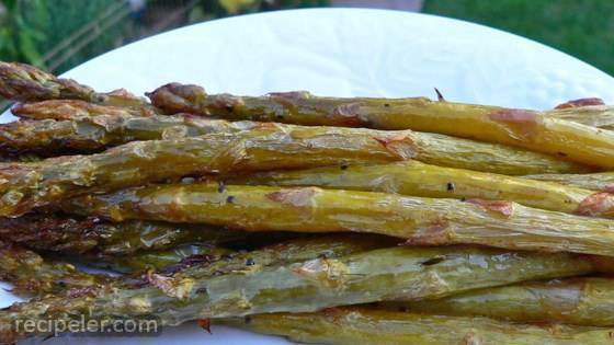 Roasted Asparagus with Shallots