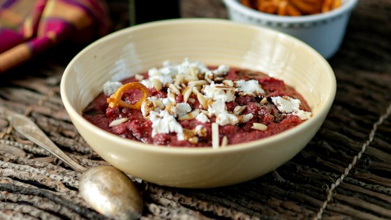 Roasted Beet And Goat Cheese Dip