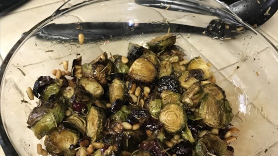 roasted brussels sprouts with balsamic glaze