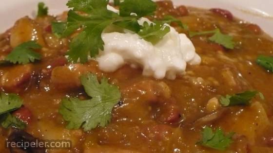 Roasted Green Chile Stew