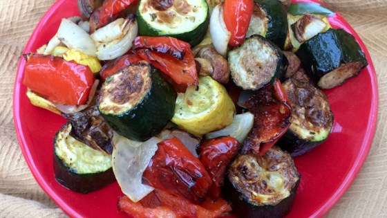 Roasted Rainbow Vegetables In The Air Fryer