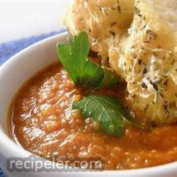 Roasted Tomato Curry Soup