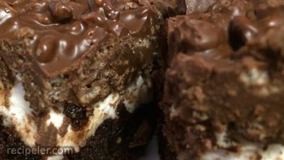 Rocky Road Peanut Butter Brownies