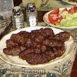 Romanian Grilled Minced Meat Rolls