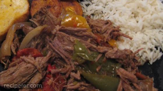 Ropa Vieja in a Slow Cooker