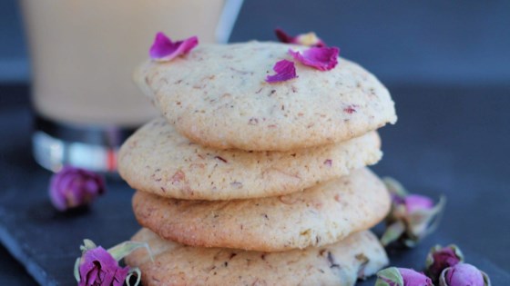 rose petal cookies