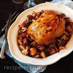 Rosemary-Roasted Chicken and Potatoes