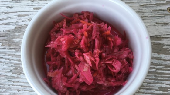 Russian Cabbage And Beet Salad