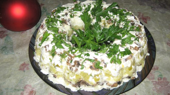 Russian Mushroom Salad