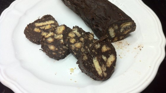 salame di cioccolato con nutella® (talian chocolate salami)
