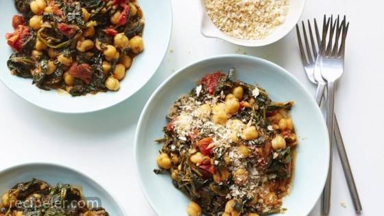 Sandy's Chickpea and Spinach Stew