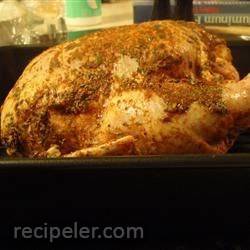 Sarah's Dry Rubbed Chicken