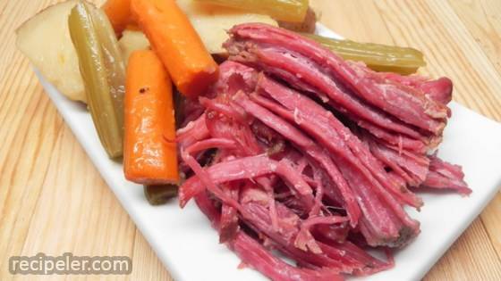 Sarah's Slow-Cooker Corned Beef and Cabbage
