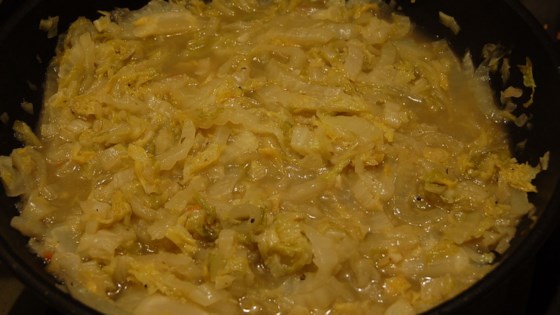 Sauteed Napa Cabbage
