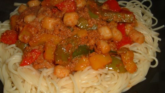 scallop and chorizo pasta