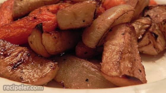 Sean's Mommy's Roasted Root Vegetables