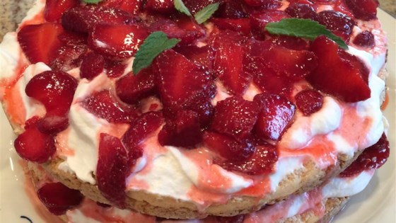 sensational strawberry shortcake