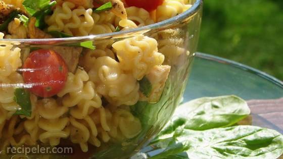 Sesame Chicken Pasta Salad