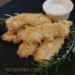 Sesame Chicken Strips With Sweet Sauce