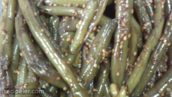 Sesame Seed Green Beans