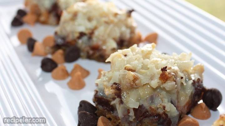 seven layer magic cookie bars