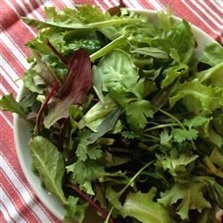 simple french herb salad mix