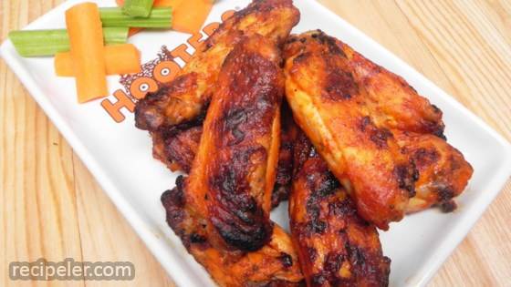 Simple Grilled Hot Wings
