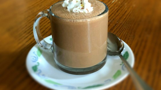 Simple Molten Ced Chocolate Latte