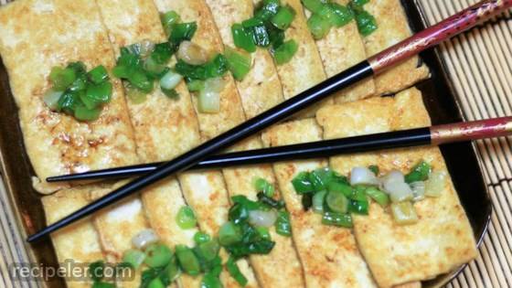 Simple Pan-Fried Tofu