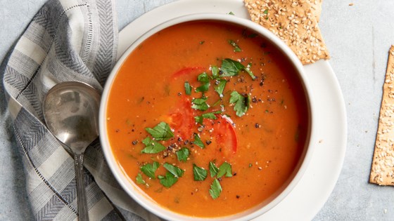 simple roasted tomato soup