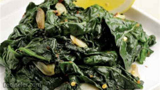 Simple Sauteed Spinach