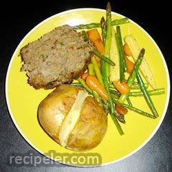 Simply Divine Meat Loaf with Spinach
