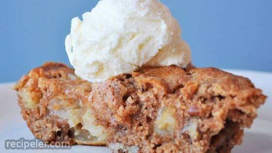 Skillet Apple Brownie