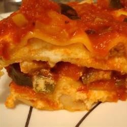 skinny vegetable lasagna